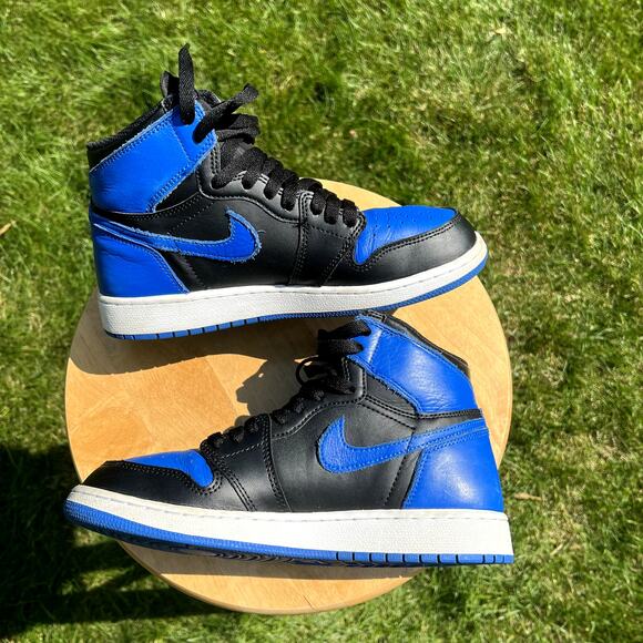 Nike Air Jordan 1 Retro High OG BG Royal 2017 Men\'s Shoes - Size 6 - Ships Now main image 9